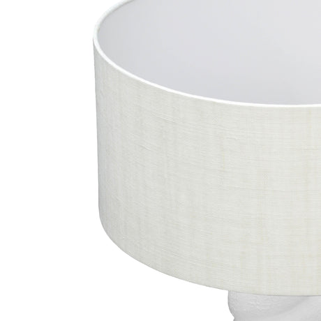 Rapunzel White and Cream Table Lamp by TOV Furniture at Eve Furniture