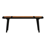 Emilia Cane Bench by TOV Furniture at Eve Furniture