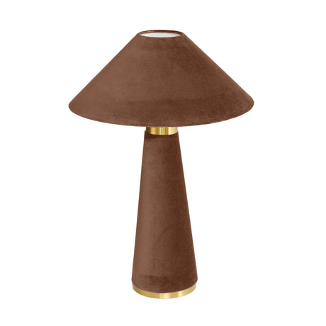 Graham Velvet Table Lamp by TOV Furniture at Eve Furniture