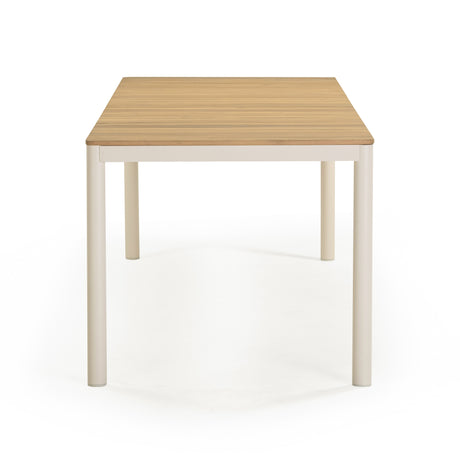 Sardinia Light Teak Outdoor Dining Table by TOV Furniture at Eve Furniture