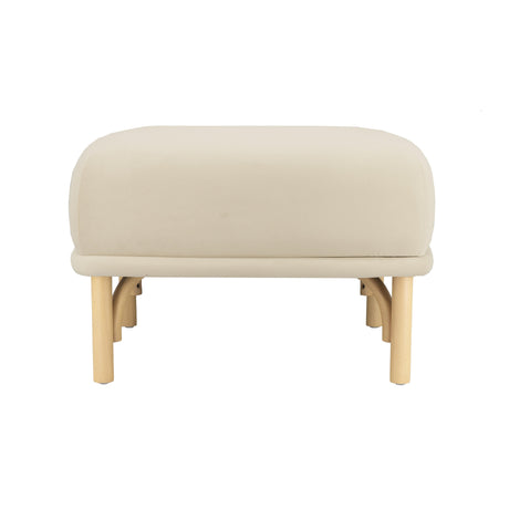 Desiree Velvet Ottoman by TOV Furniture at Eve Furniture
