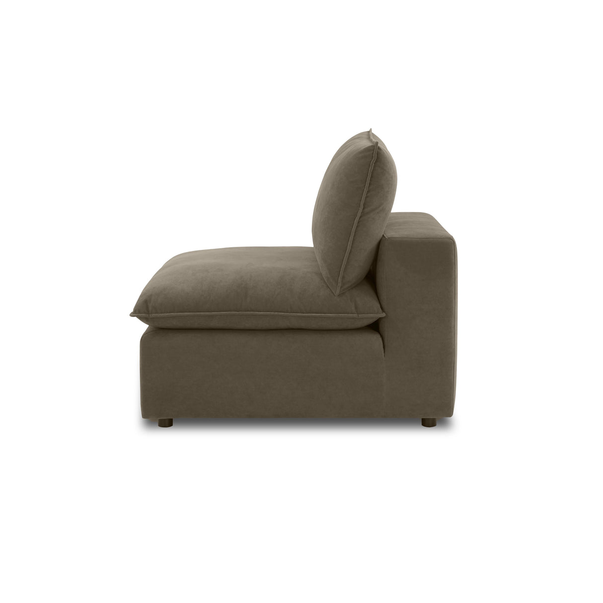 Cali Performance Fabric Modular Armless Chair by TOV Furniture at Eve Furniture