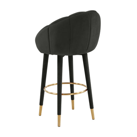 Myla Velvet Swivel Stool by TOV Furniture at Eve Furniture