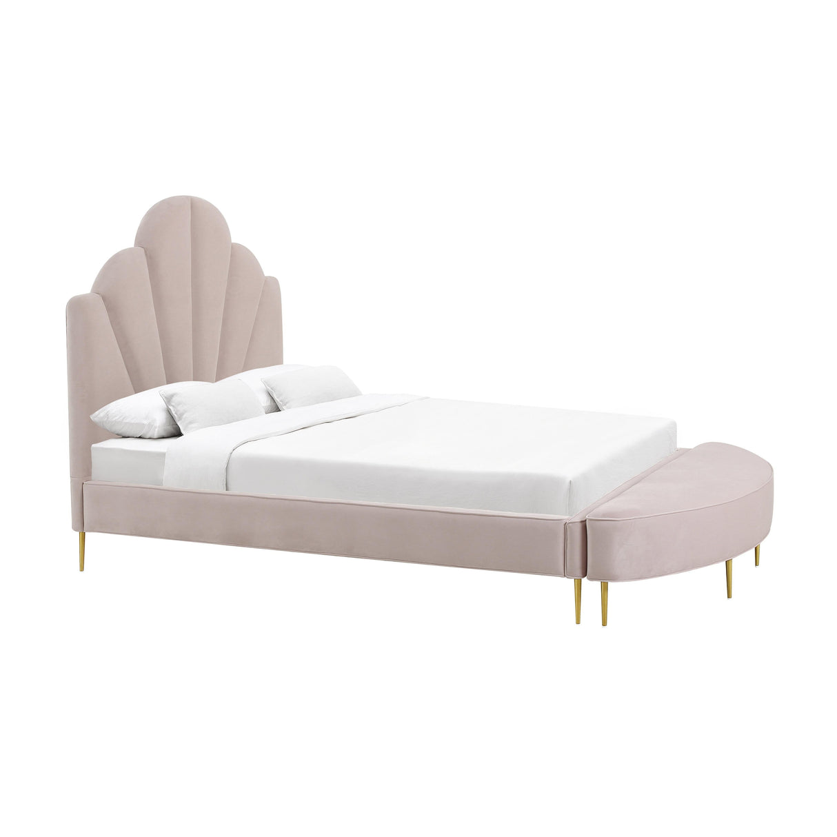 Bianca Velvet Bench by TOV Furniture at Eve Furniture