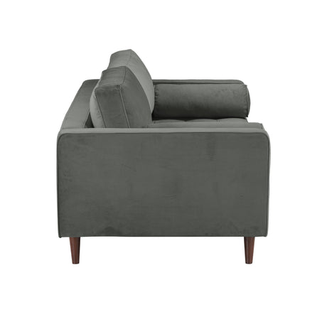 Cave Velvet Loveseat by TOV Furniture at Eve Furniture