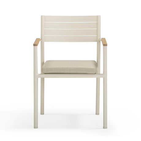 Sardinia Cream Outdoor Dining Chair - Set of 2 by TOV Furniture at Eve Furniture