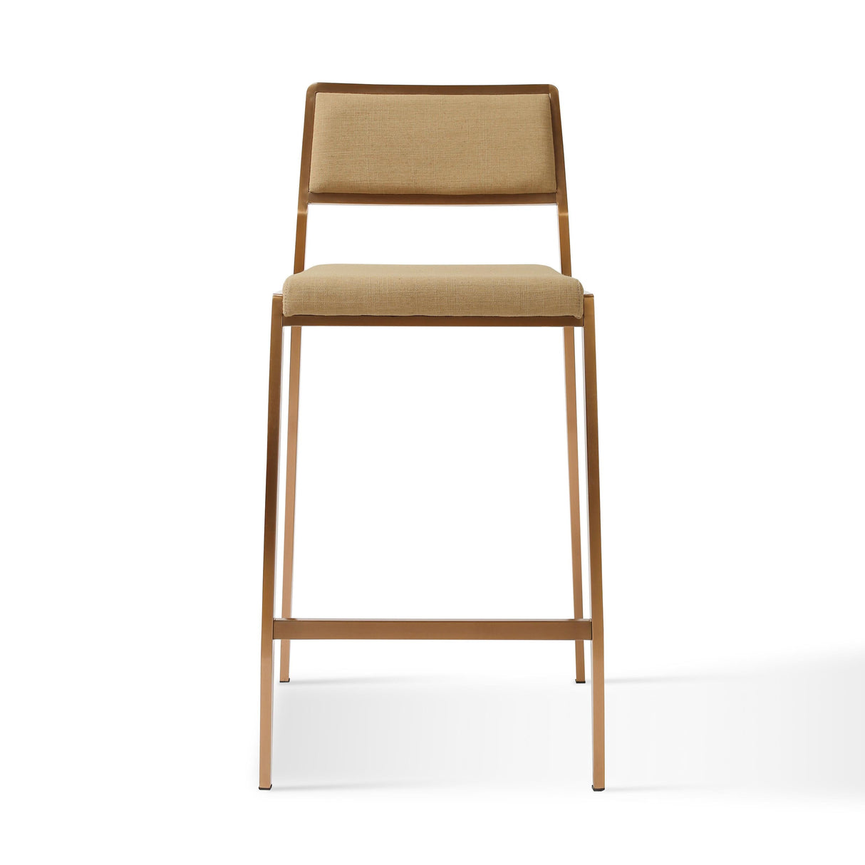 Gale Tan Basketweave Stackable Stool - Set of 2 by TOV Furniture at Eve Furniture