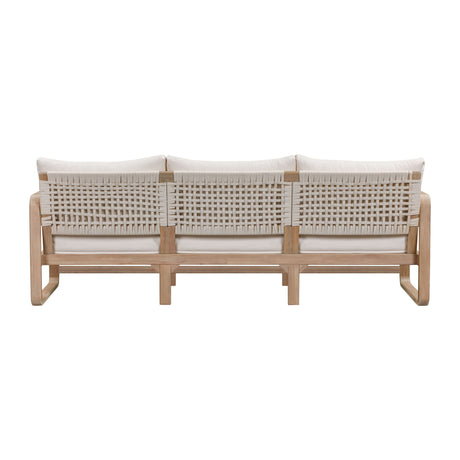 Palata Cream Outdoor Sofa by TOV Furniture at Eve Furniture