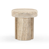 Sheila Textured Concrete Indoor / Outdoor Side Table by TOV Furniture at Eve Furniture