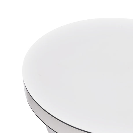 Jasper White Glossy Coffee Table by TOV Furniture at Eve Furniture