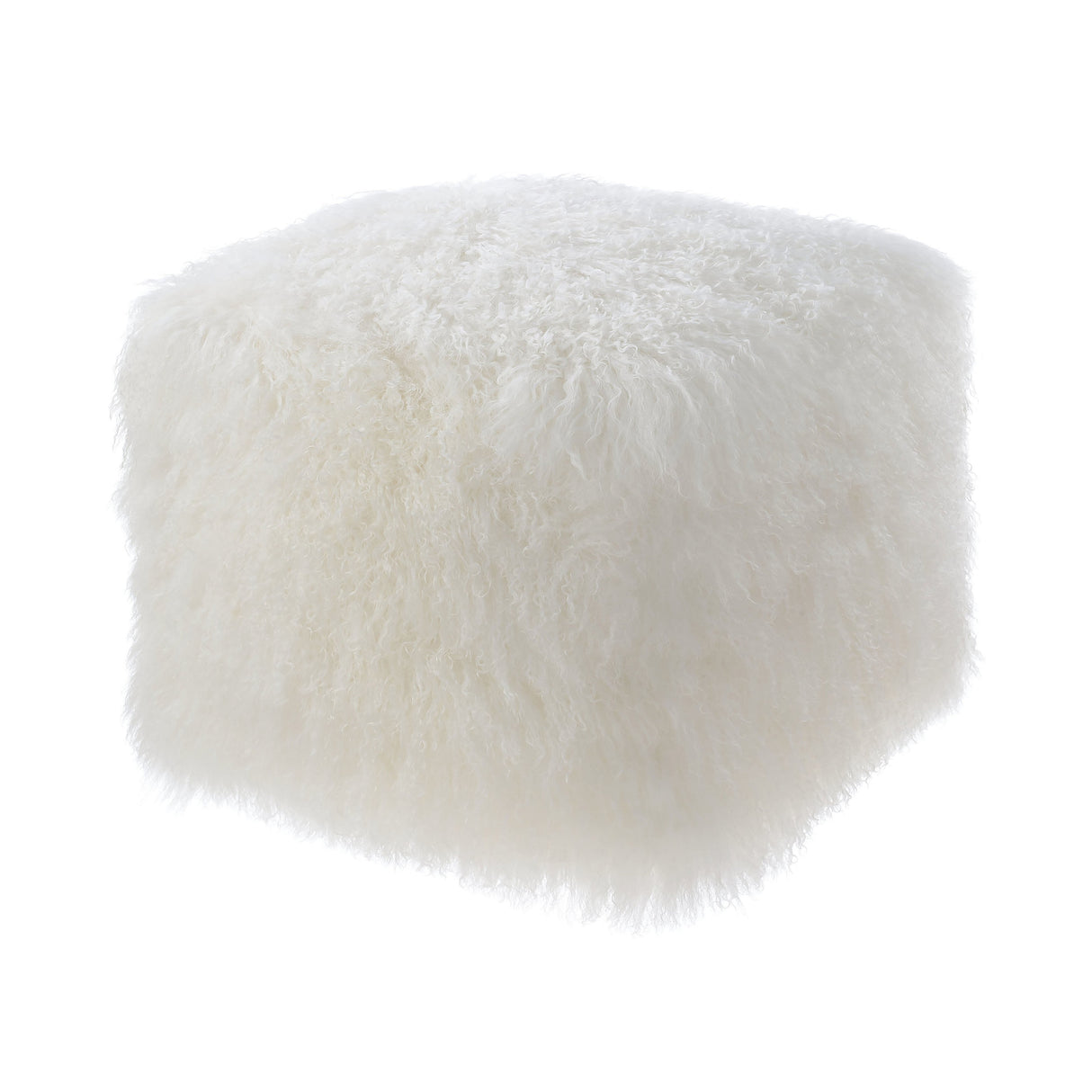 Tibetan Sheep Pouf by TOV Furniture at Eve Furniture