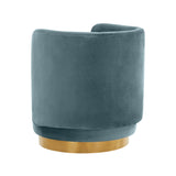 Remy Velvet Swivel Chair by TOV Furniture at Eve Furniture