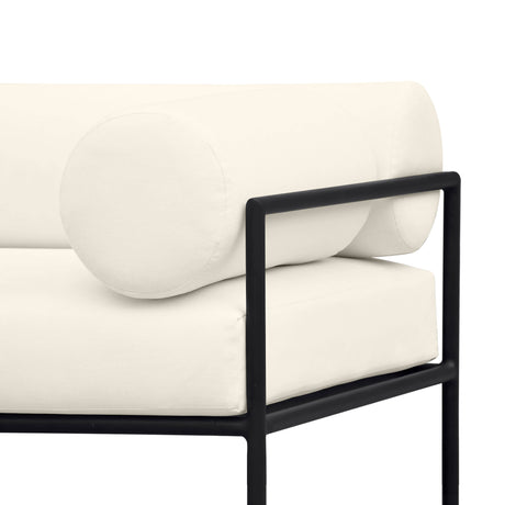 Vera Cream Performance Fabric Outdoor Sofa by TOV Furniture at Eve Furniture