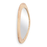 Klaryss Natural Wood Triangular Mirror by TOV Furniture at Eve Furniture