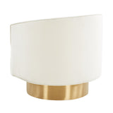 Stella Cream Velvet Swivel Chair by Inspire Me! Home Decor by TOV Furniture at Eve Furniture
