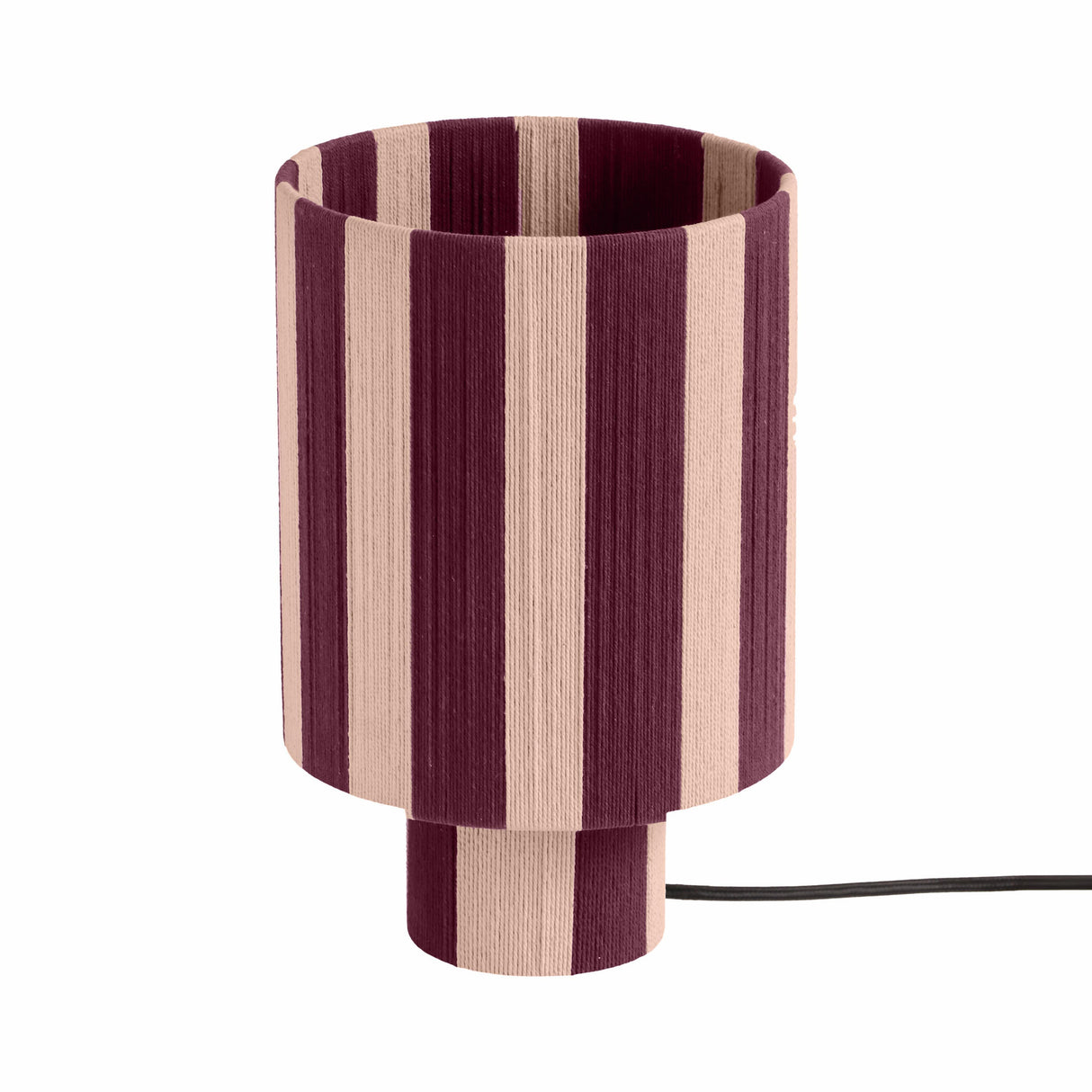 Guinevere Striped Cotton Table Lamp by TOV Furniture at Eve Furniture