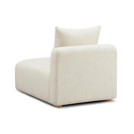 Hangover Heavy Textured Fabric Modular Armless Chair by TOV Furniture at Eve Furniture