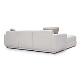 Perry Cream Chenille Modular Sectional by TOV Furniture at Eve Furniture