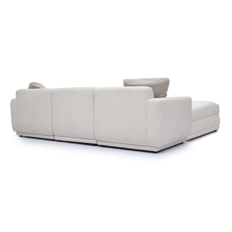 Perry Cream Chenille Modular Sectional by TOV Furniture at Eve Furniture