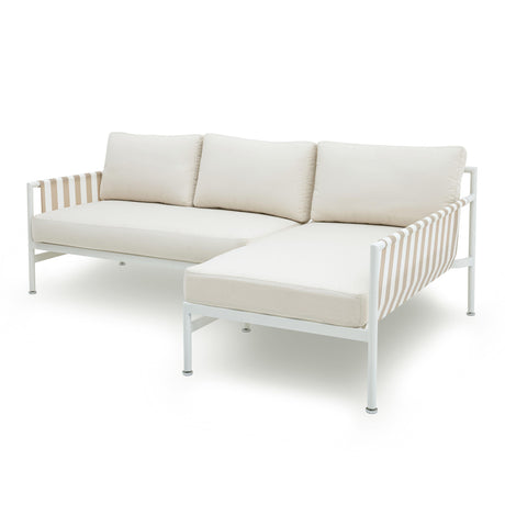 Dunes Cream Outdoor Sectional by TOV Furniture at Eve Furniture