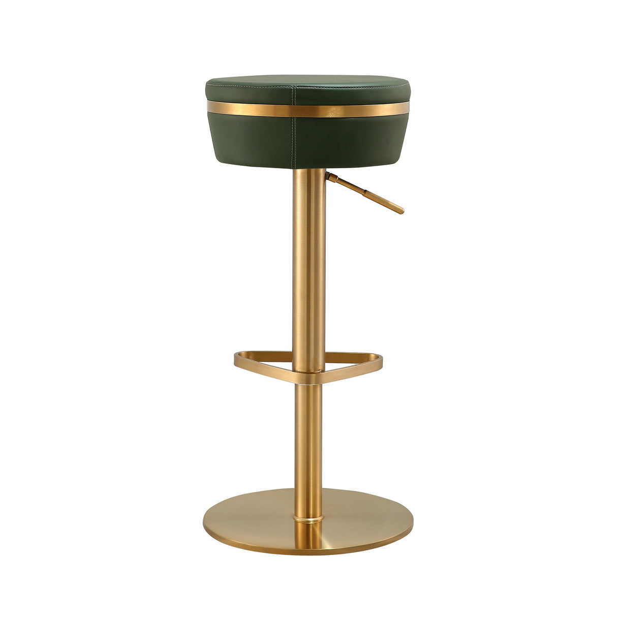 Astro Performance Vegan Leather Adjustable Stool by TOV Furniture at Eve Furniture