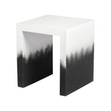 Matra Black and White End Table by TOV Furniture at Eve Furniture