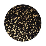 Gold Goathide Side Table by TOV Furniture at Eve Furniture