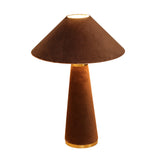 Graham Velvet Table Lamp by TOV Furniture at Eve Furniture