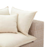 Cali Natural Wicker Outdoor Modular Sectional by TOV Furniture at Eve Furniture