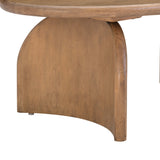 Sofia Cognac Wooden Coffee Table by TOV Furniture at Eve Furniture