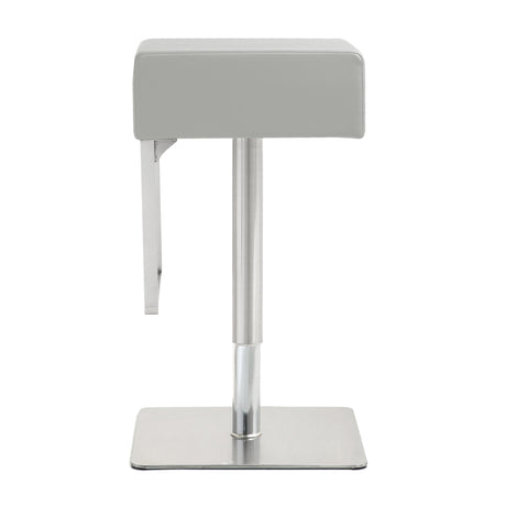 Seville Performance Vegan Leather Adjustable Stool by TOV Furniture at Eve Furniture
