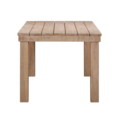 Cassie Natural Outdoor Rectangular Dining Table by TOV Furniture at Eve Furniture