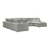 Cali Performance Fabric Modular 7-Piece Large Chaise Sectional by TOV Furniture at Eve Furniture