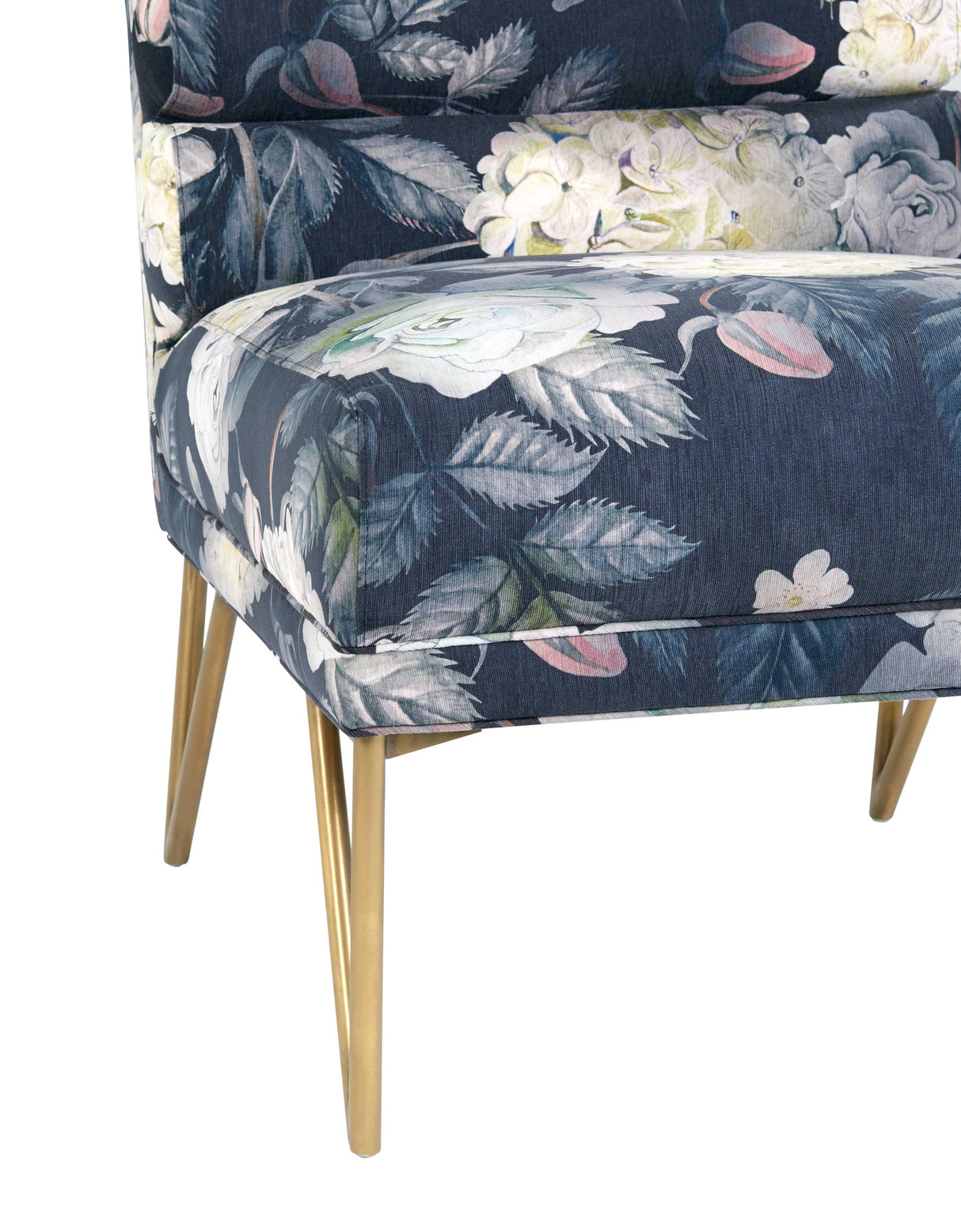 Kelly Floral Velvet Chair by TOV Furniture at Eve Furniture