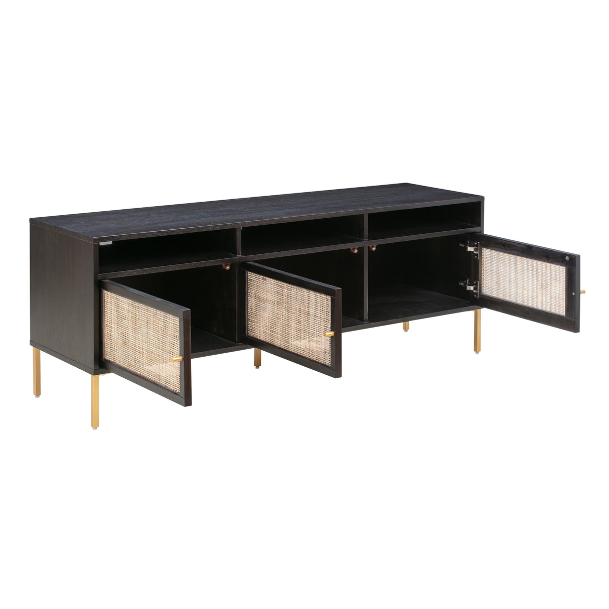 Sierra Cane Media Console by TOV Furniture at Eve Furniture