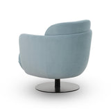 Solange Velvet Swivel Chair by TOV Furniture at Eve Furniture