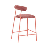 Liliana Performance Velvet Stool by TOV Furniture at Eve Furniture