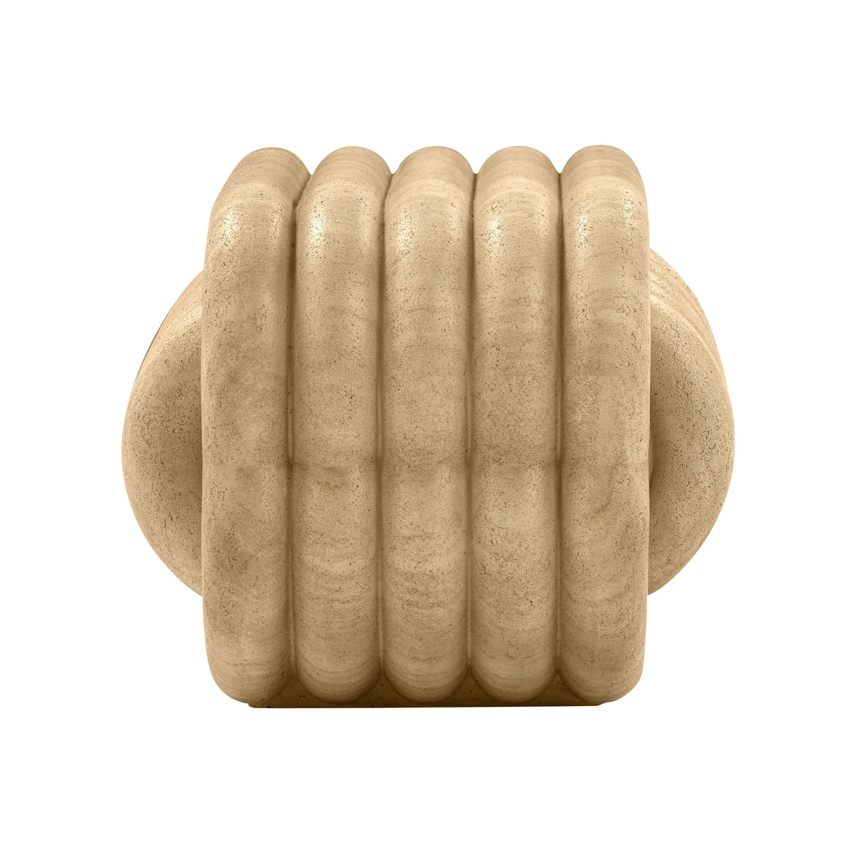 Love Knot Concrete Indoor / Outdoor Accent Stool by TOV Furniture at Eve Furniture