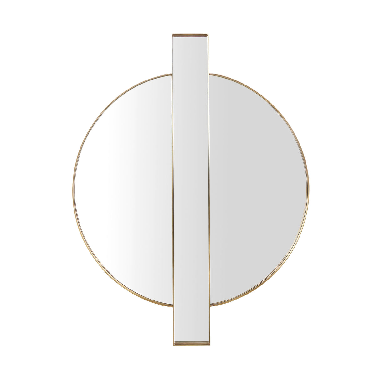 Carri Gold Round Wall Mirror by TOV Furniture at Eve Furniture