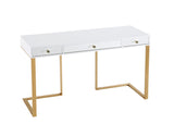 Janie Lacquer Desk by TOV Furniture at Eve Furniture