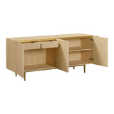 Echo Washed Natural Ash Sideboard by TOV Furniture at Eve Furniture
