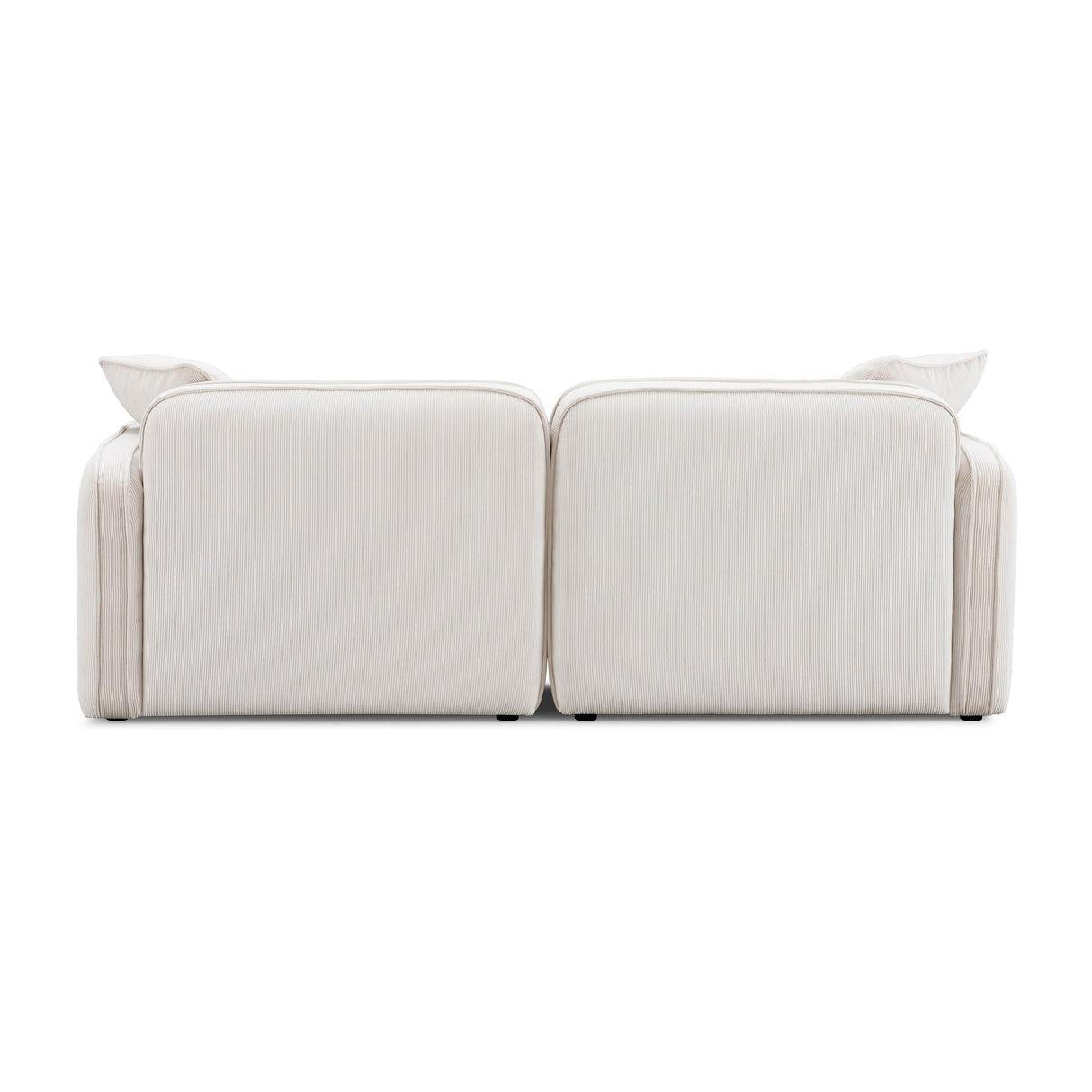 Travie Performance Corduroy Velvet Modular Loveseat by TOV Furniture at Eve Furniture