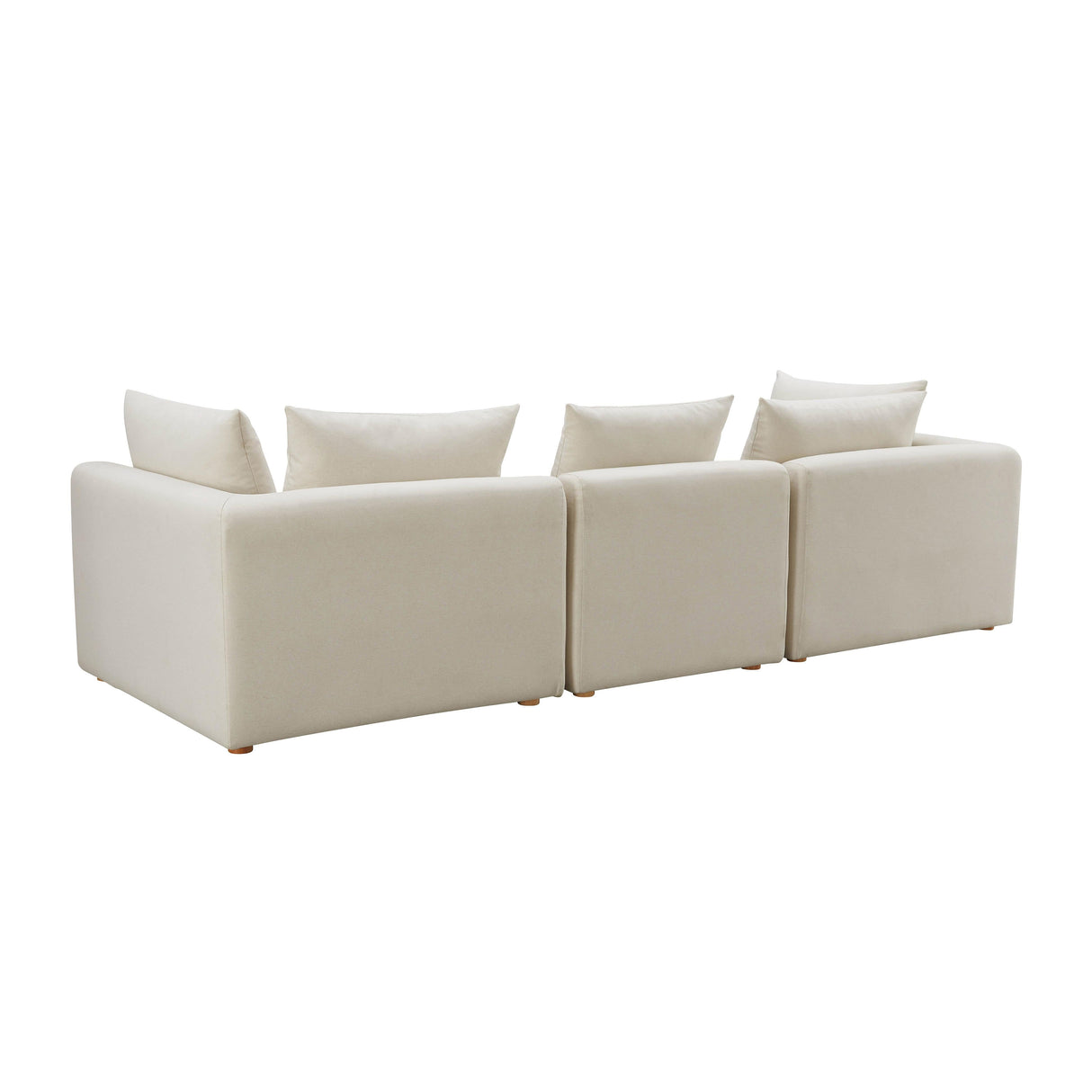 Hangover Cream Performance Linen Sofa by TOV Furniture at Eve Furniture