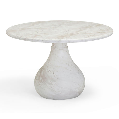 Smooch Indoor / Outdoor 47" Round Dining Table by TOV Furniture at Eve Furniture