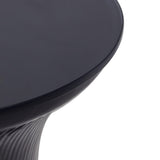 Cassandra Glass Flared Side Table by TOV Furniture at Eve Furniture