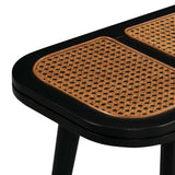 Emilia Cane Bench by TOV Furniture at Eve Furniture