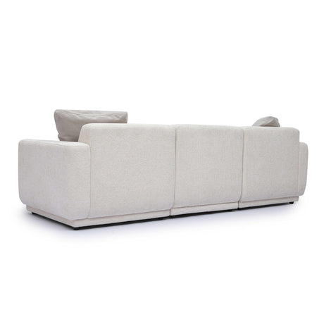 Perry Cream Chenille Modular Sofa by TOV Furniture at Eve Furniture