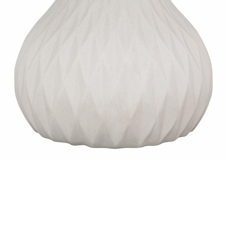 Tulum Ivory Concrete Indoor / Outdoor Round Coffee Table by TOV Furniture at Eve Furniture