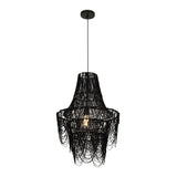 Raipur Black Pendant by TOV Furniture at Eve Furniture