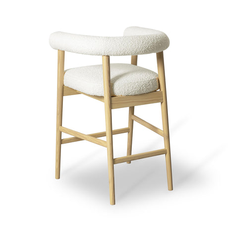 Spara Performance Boucle Counter Stool by TOV Furniture at Eve Furniture